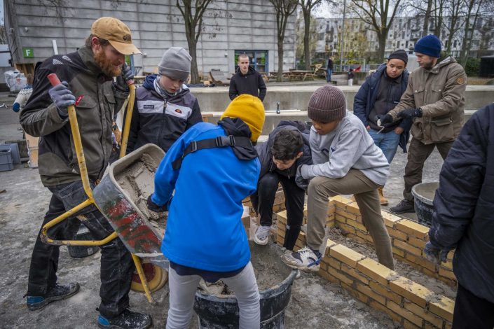 Brobygning på NEXT: Reportagebilleder taget for københavns kommune og Områdefornyelse Bispebjerg Bakke